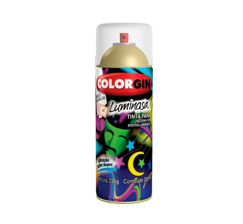 Spray Verniz Luminosa Brilhante 380ml 768 - Colorgin