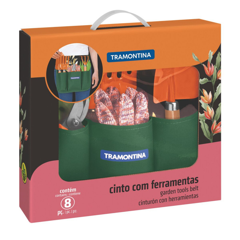 Kit para Jardinagem Cinto com 8 Peças 78119/801 - Tramontina