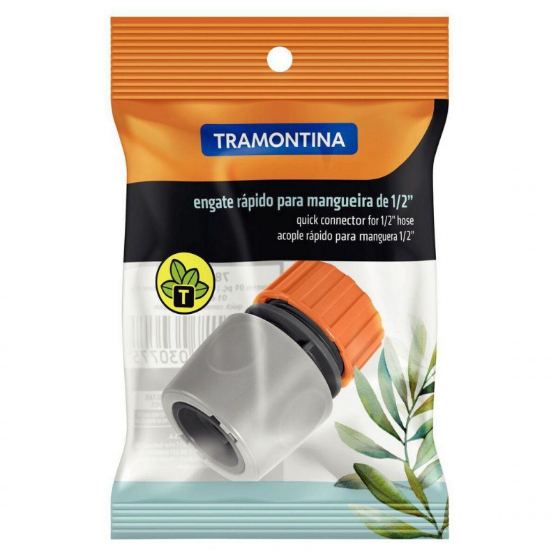 Engate Rápido de Plástico para Mangueiras 1/2" 78506/000 - Tramontina