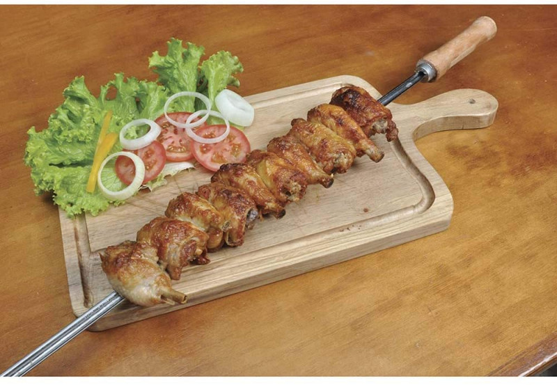 Espeto Simples para Churrasco 65cm - Mor