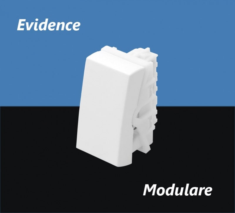 Módulo Interruptor Paralelo 16A/250V Evidence / Modulare 2865 - Fame