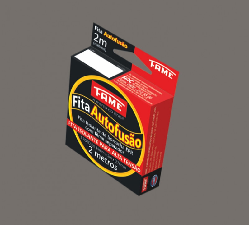 Fita Isolante Autofusão 3958 19mmx2mm - Fame