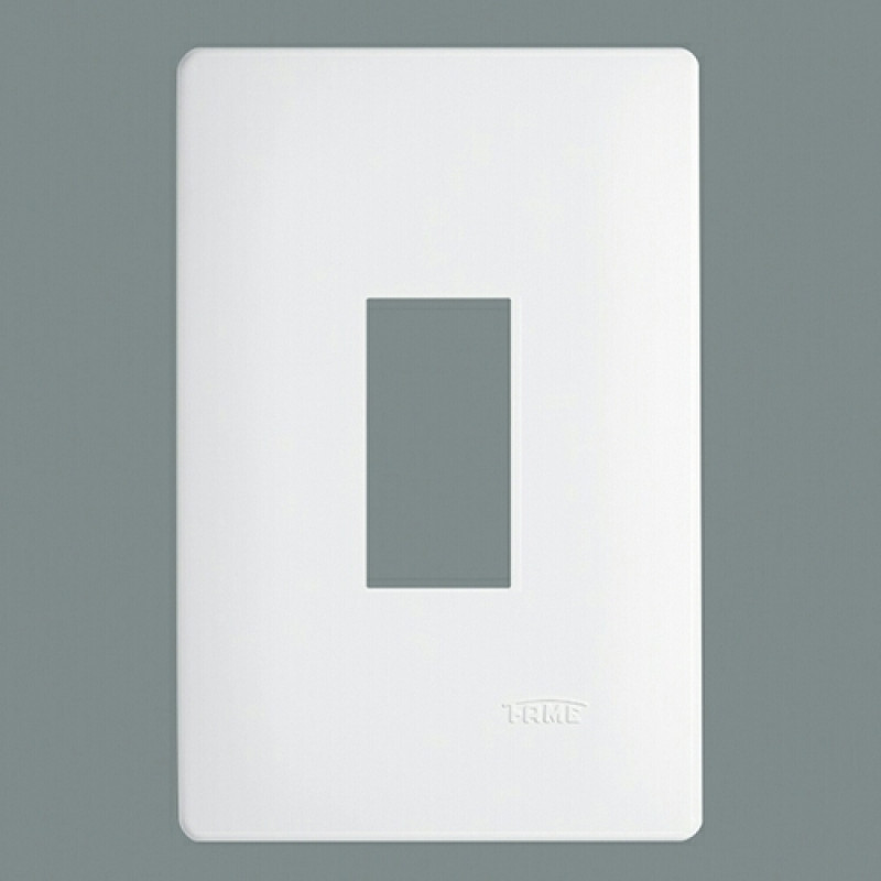 Placa Fame 1 Módulo Vertical 4x2 2078 - Fame