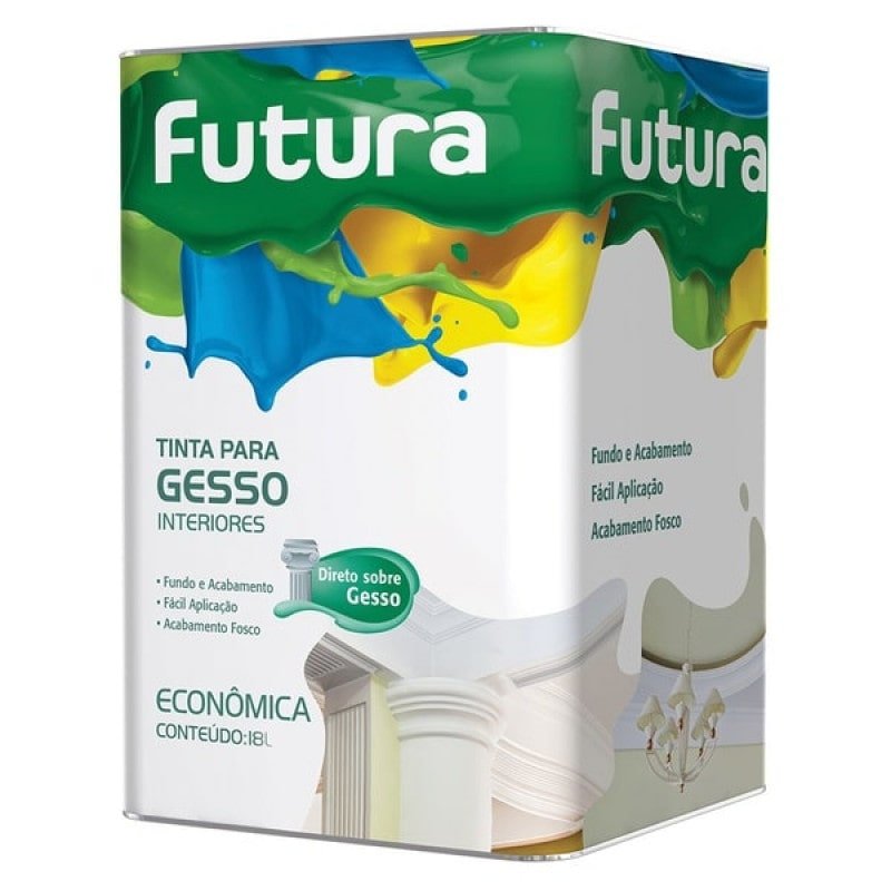  Tinta P/ Gesso 18,0l - Futura