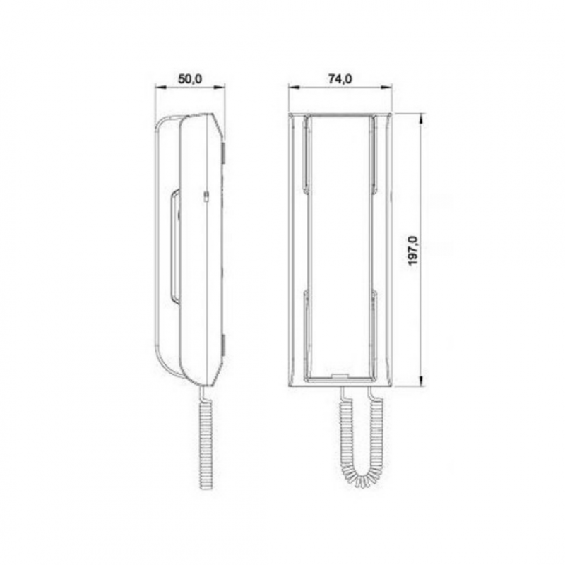Porteiro Eletrônico Interfone Residencial F8 -S - HDL 