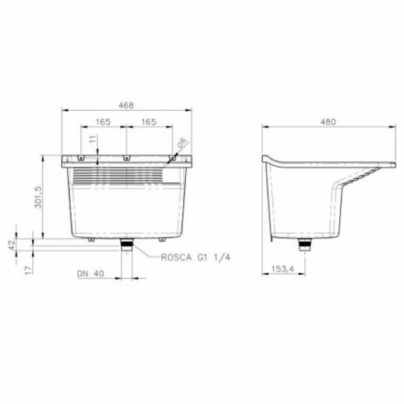  Tanque Polietileno 47x48 Br 2612 - Herc