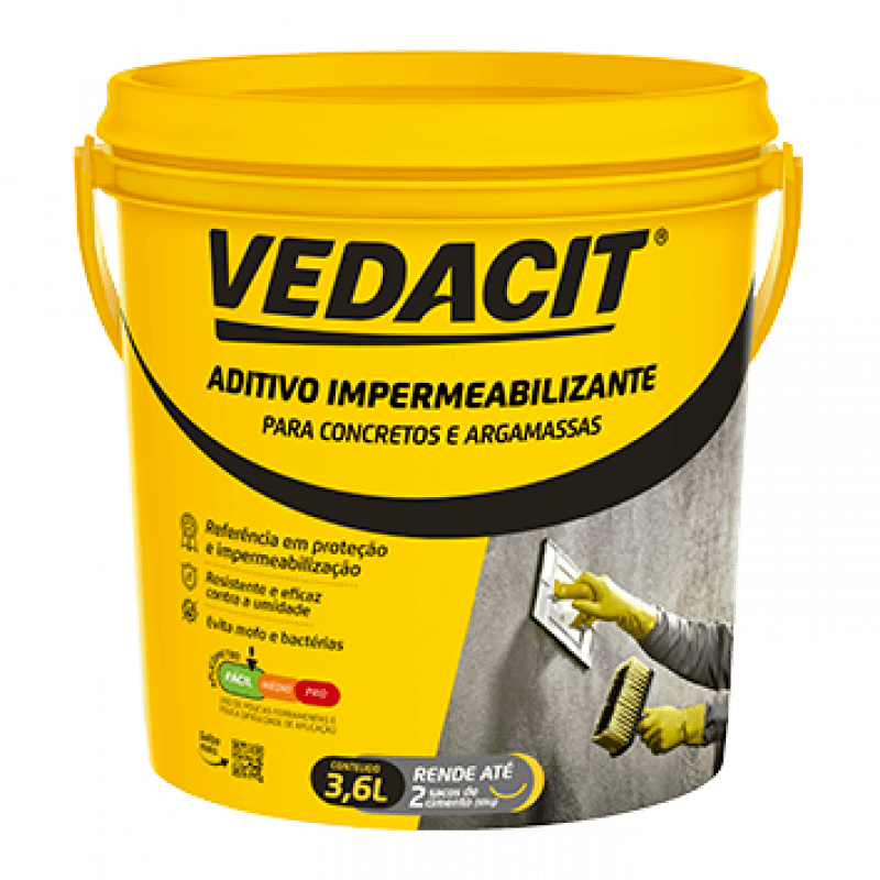  Aditivo Impermeabilizante  3,6l - Vedacit