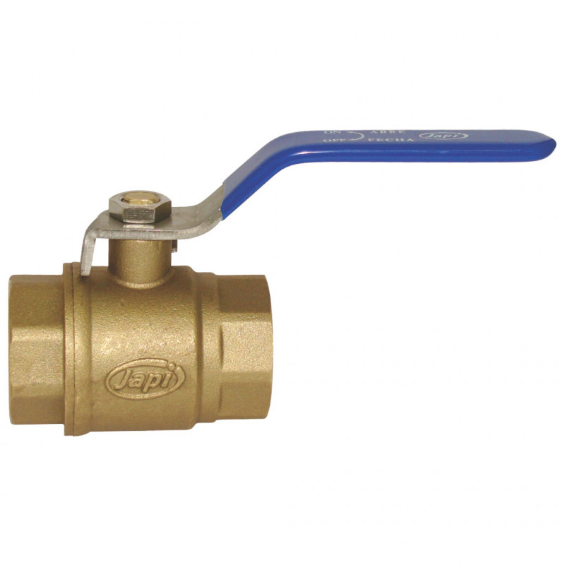 Registro de Esfera em Latão Passagem Plena 3/4" 119 - Japi 