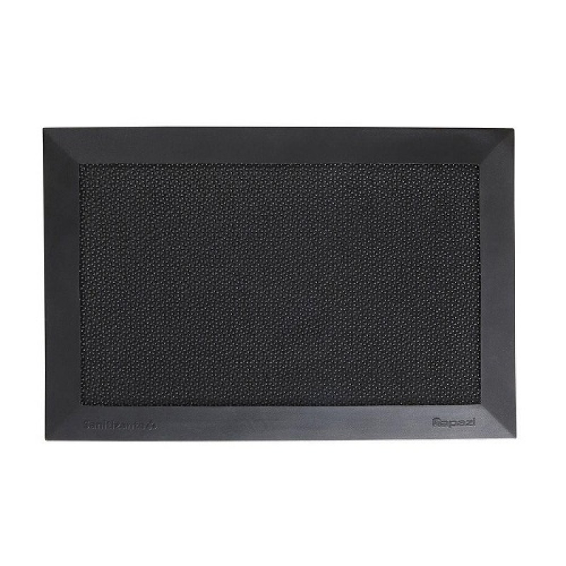 Tapete Sanitizante Preto 38cmx58cm - Kapazi