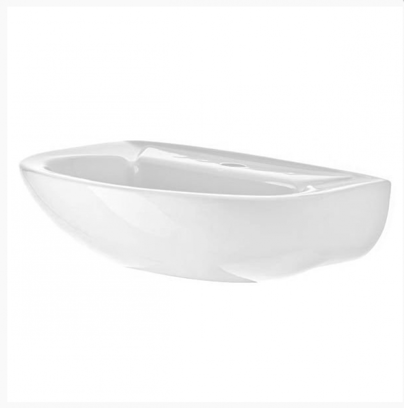 Lavatório para Coluna Saveiro Branco 47x38,5 - Celite  