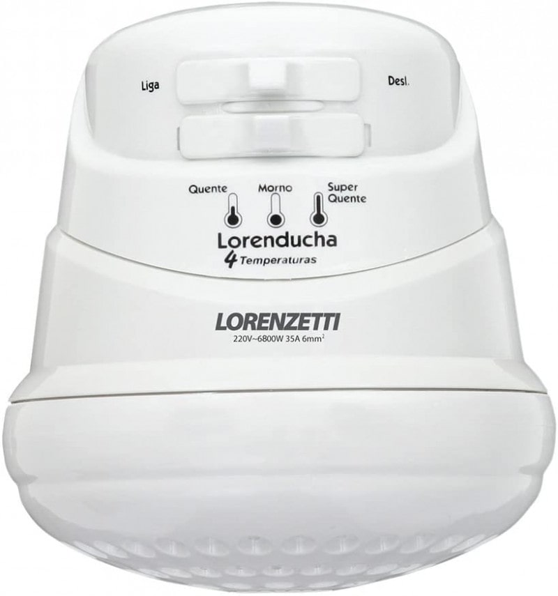  Lorenducha 5500w/6800w Branco - Lorenzetti