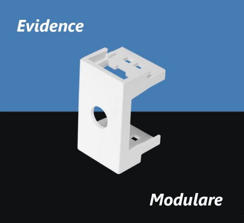 Módulo Saída de Fio de ø10mm - Modulare / Evidence Ref. 2659 - Fame 