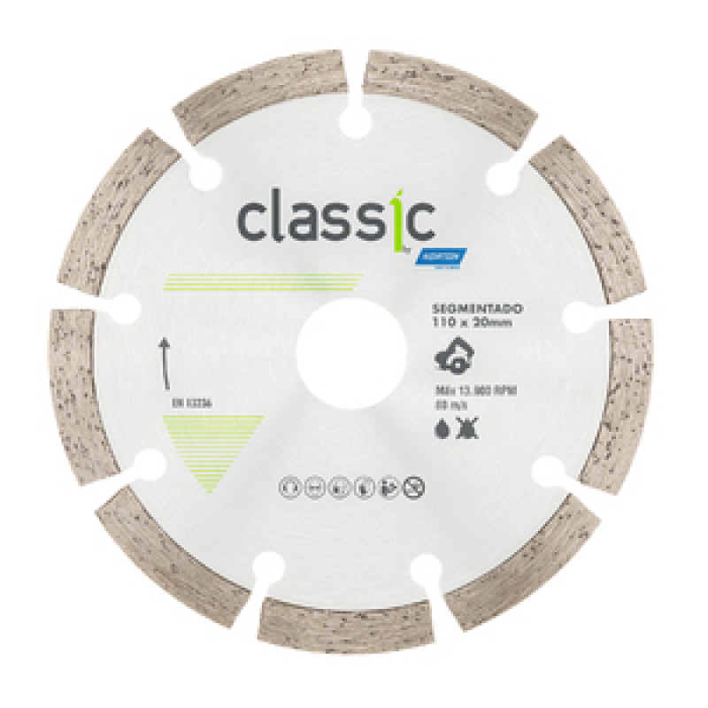  Disco Diam Classic Segm 110x20mm - Norton