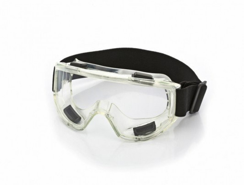 Óculos de Segurança Ampla Visão Vvision 400 Incolor Antirrisco e Antiembaçante - Volk