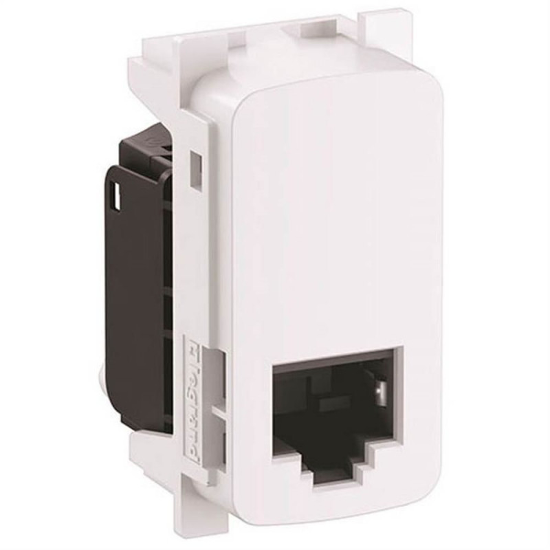 Módulo Tomada RJ45 Cat 5e UTP LCS2 Branco - Pial Zeffia