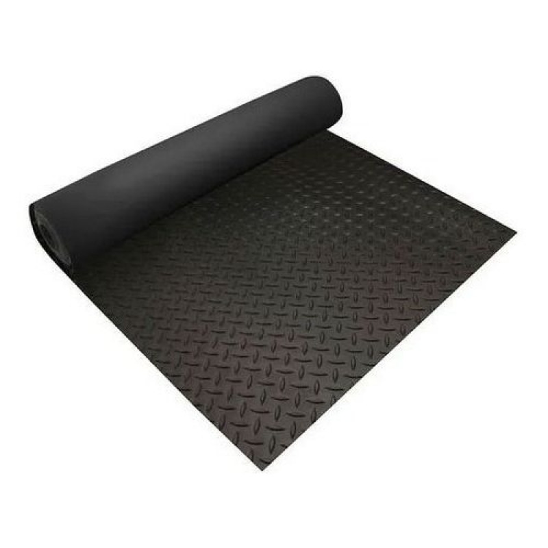 Piso Laminado Bus Preto 65cm x 150cm Por Metro - Kapazi