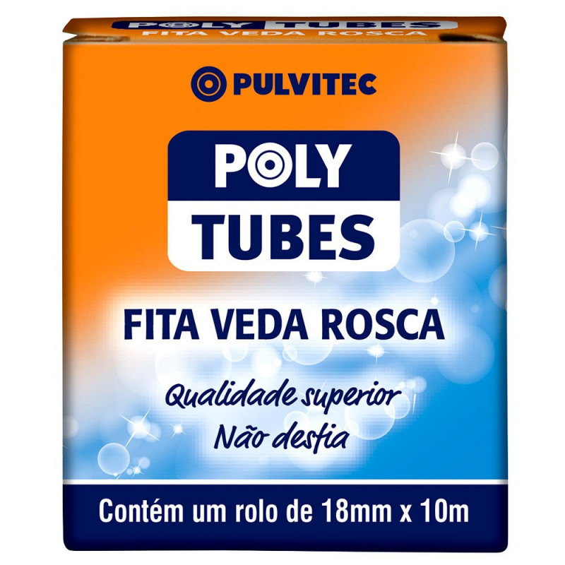  Fita Veda Rosca Polytubes 18x10 - Pulvitec