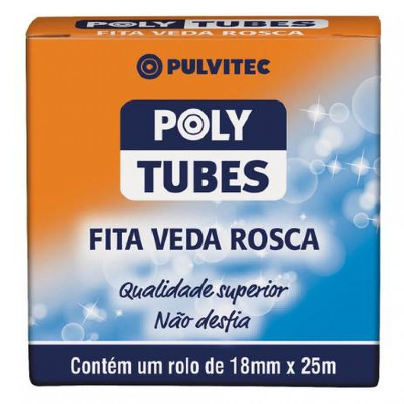  Fita Veda Rosca Polytubes 18x25 - Pulvitec