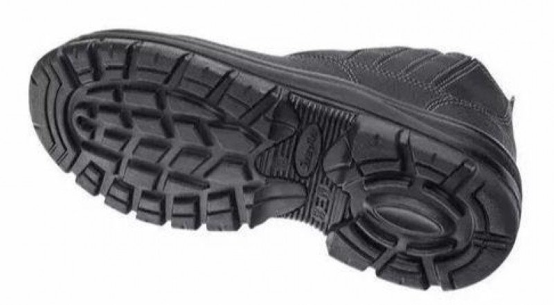 Botina em Couro Biqueira em Plástico Safety Flex Nº44 - Marluvas