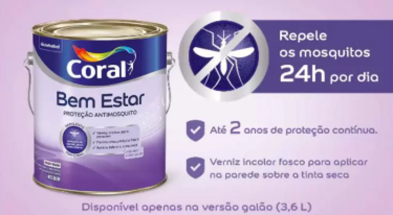  Proteção Antimosquito  3,6L - Coral