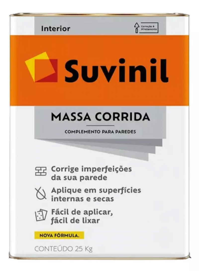 Massa Corrida 25Kg - Suvinil