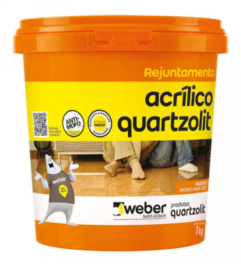  Rejunte Acrílico Corda 1kg - Quartzolit