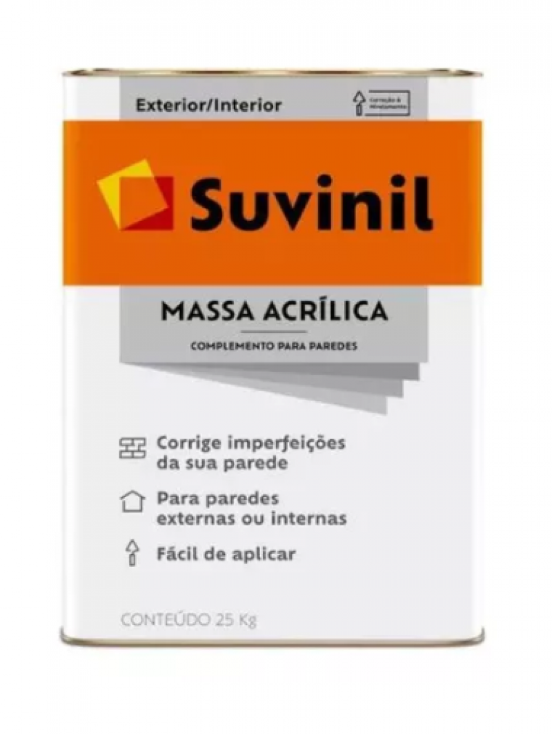 Massa Acrilica 25Kg - Suvinil