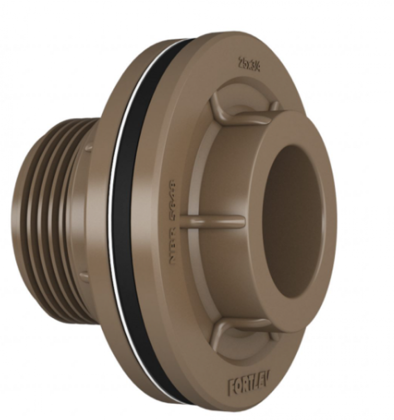  Adaptador Soldável Para Caixa D 'Água 20MMX1/2 - Fortlev
