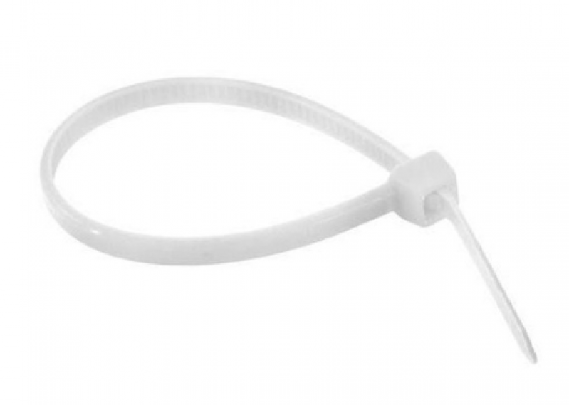 Abraçadeira Nylon 140x2,5mm C/100 Branco - Foxlux 