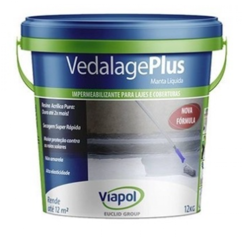 Vedalage Plus Manta Liq Concreto 12kg - Viapol 