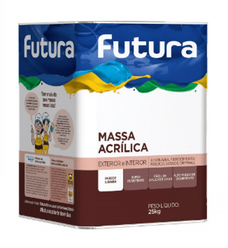 Massa Acrílica 25kg - Futura 