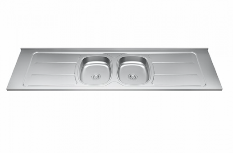 Pia Plus Dupla C/Escorredor 200X56 31902 - Ghelplus