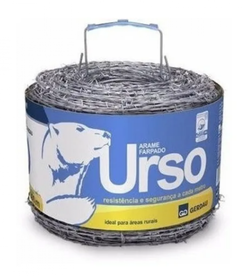 Arame Farpado Urso/Gir C/500m 1,60mm - Gerdau