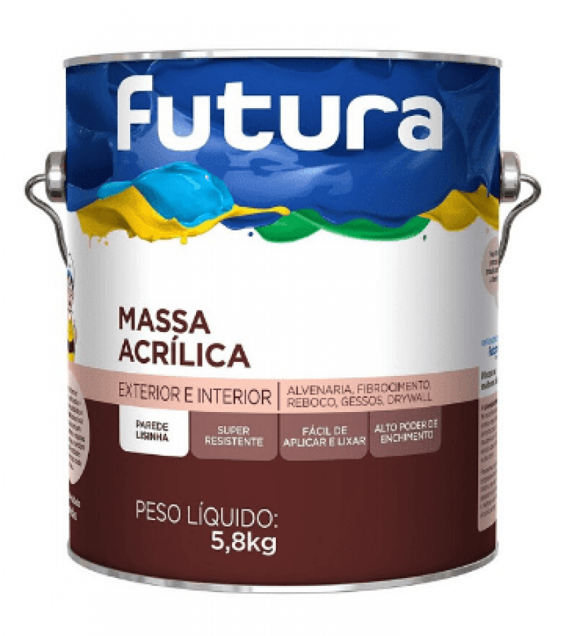  Massa Acrílica 5,8kg - Futura