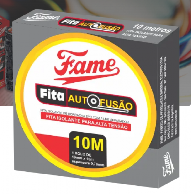 Fita Autofusão 19X10M 4273 - Fame