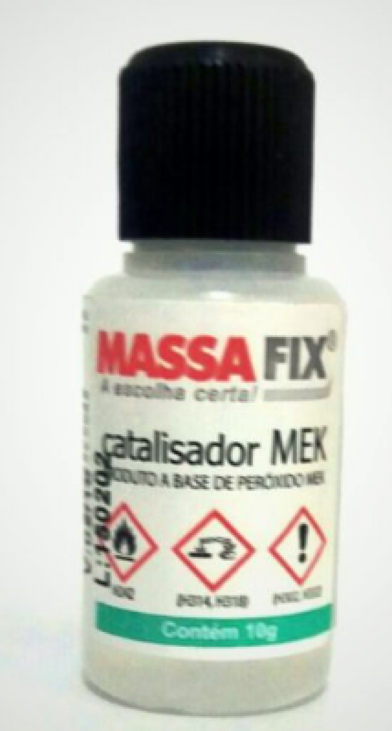  Catalizador Avulso P/Massa Plástica 10g - Fix