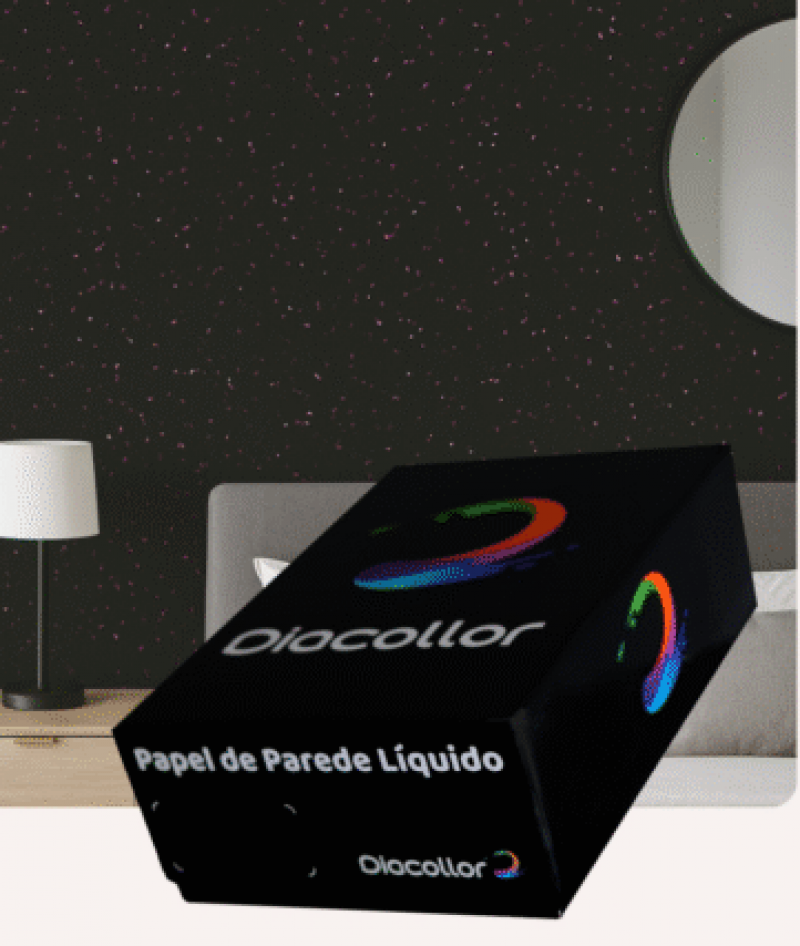 Papel Parede Liquido Ballet 1Kg - Diacollor 