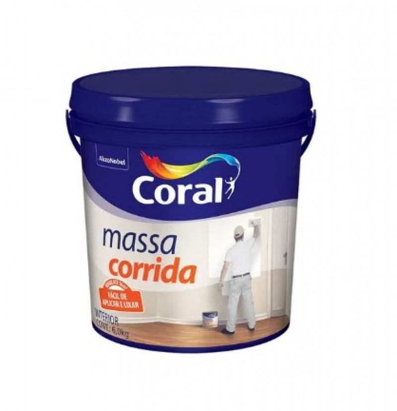 Massa Corrida 5,7KG - Coral