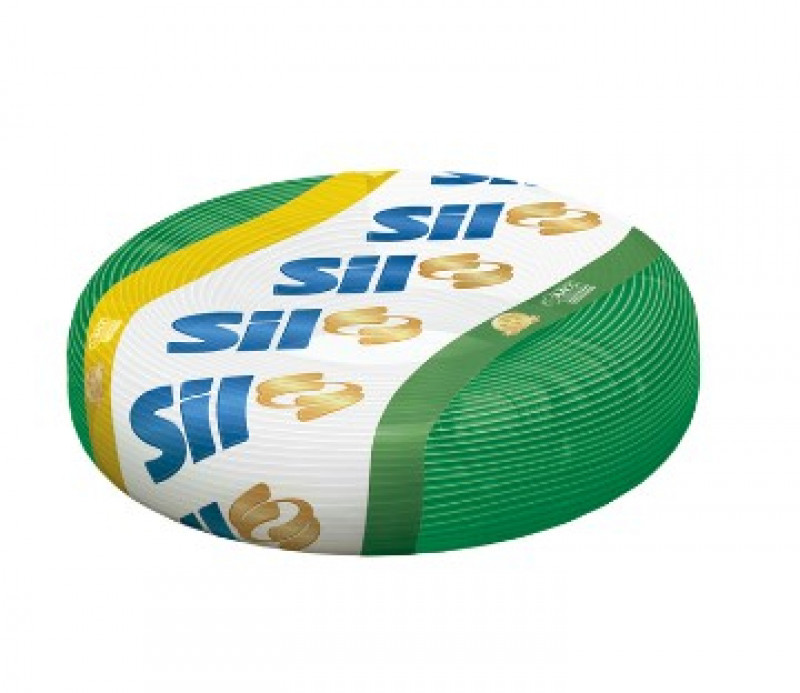 Cabo Flexível 6,0mm Verde C/100M - Sil 