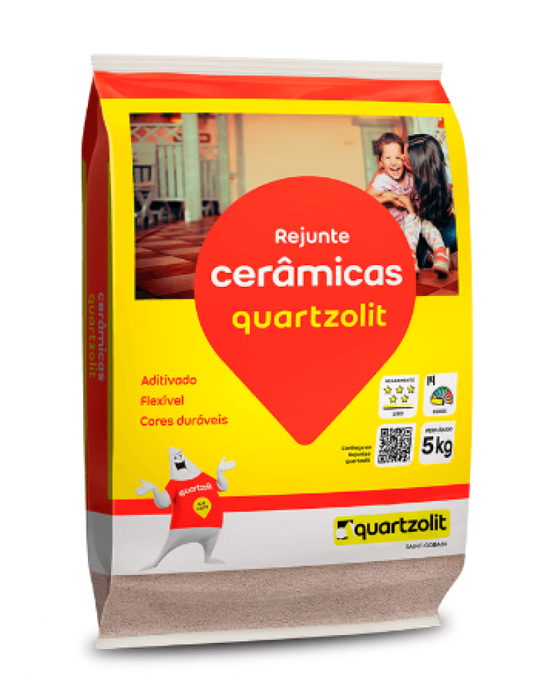 Rejunte Flex Argila C/5Kg -Quartzolit