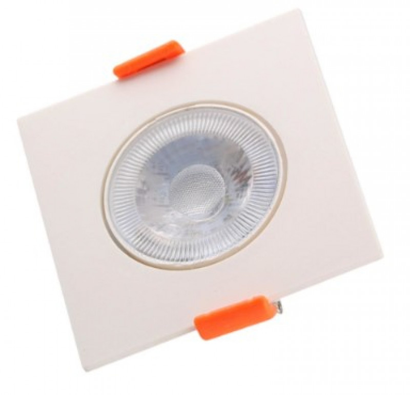 Spot Led Biv Embutir Quadrada 12W 3000K - Dilux