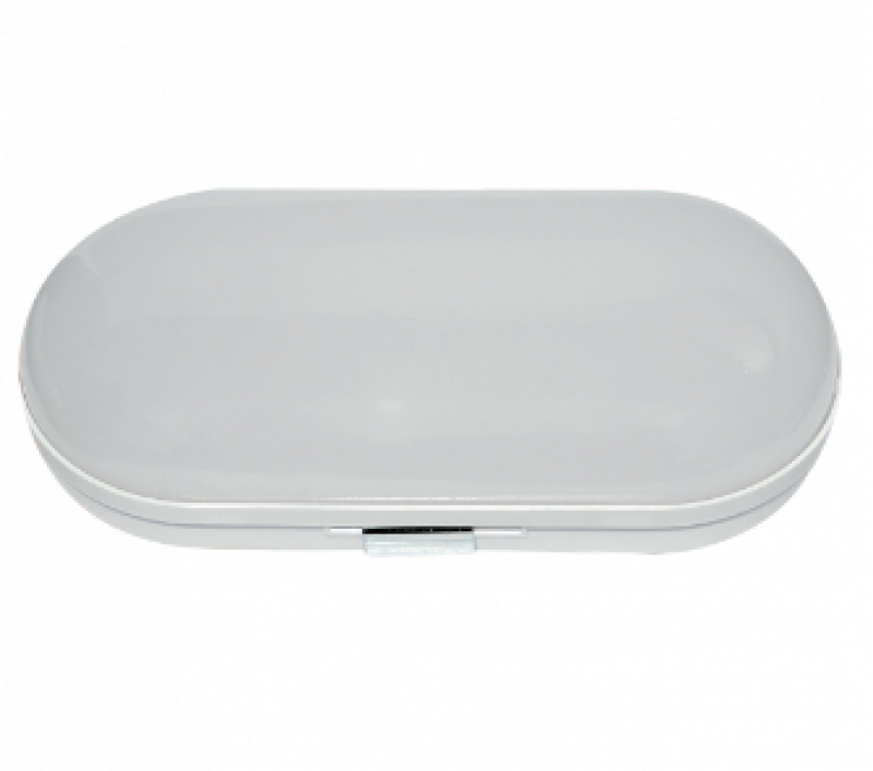 Luminária Tartaruga Led Oval 8W Biv 2700K 05801 - Ourolux