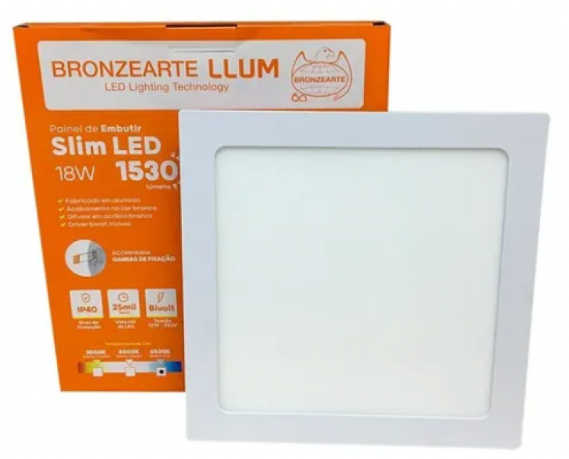  Plafon Emb Led Slim QD RL22186PT 18W 5500K-Llum