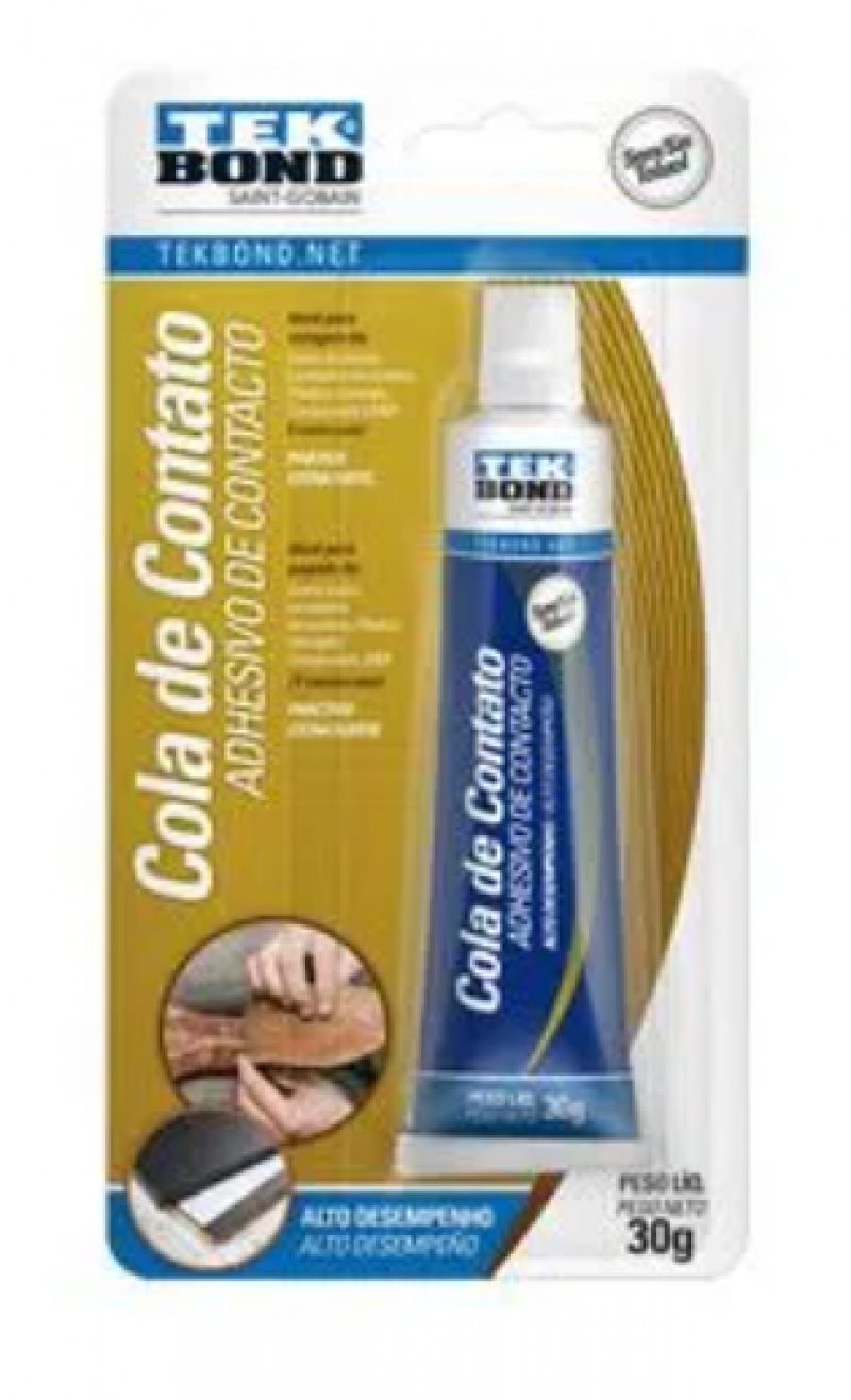 Cola De Contato Blister 30g - Tekbond 