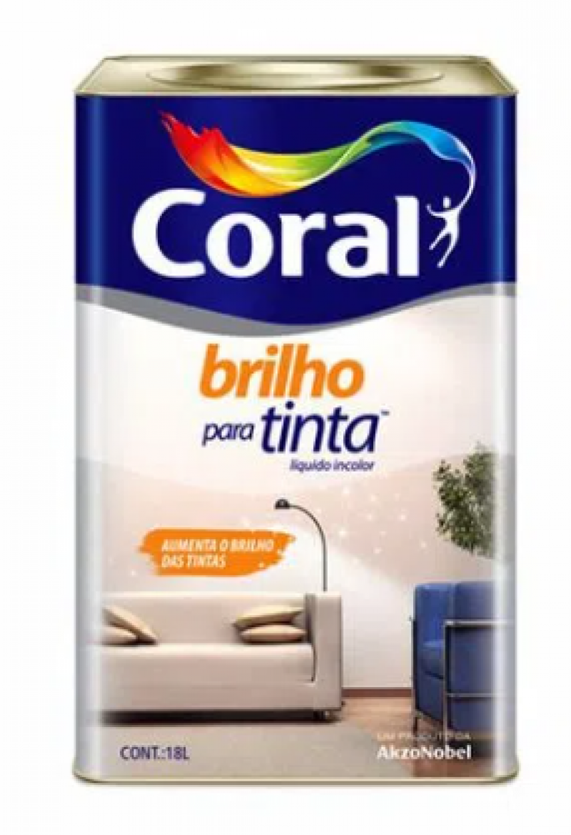  Brilho P/ Tinta 18l - Coral