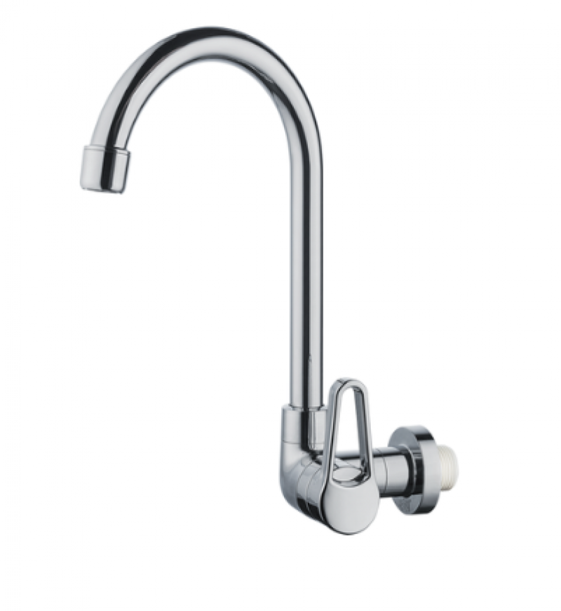Torneira Parede Bica Móvel Quartzo Cromado 2974 - Herc