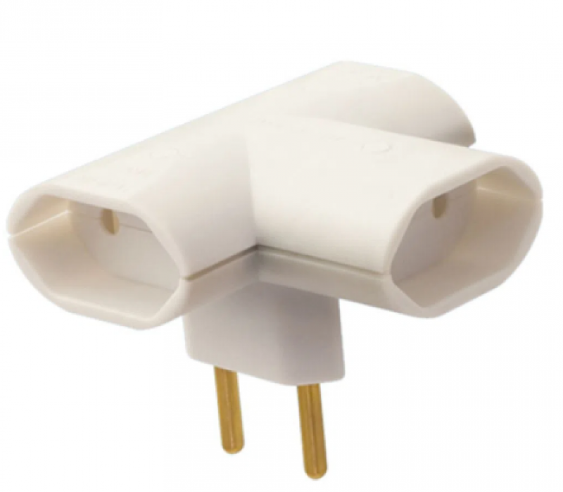  Adaptador P/Plug 2p 10a Sob 2539 - Fame