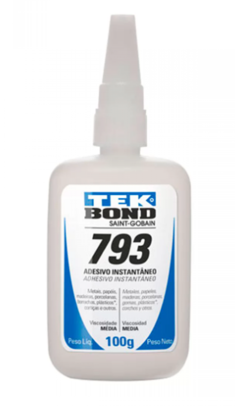  Adesivo Instatâneo Multiuso 793 100g - Tekbond