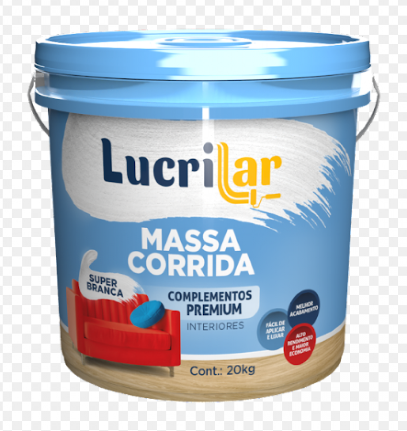 Massa Corrida 20Kg - Lucrilar