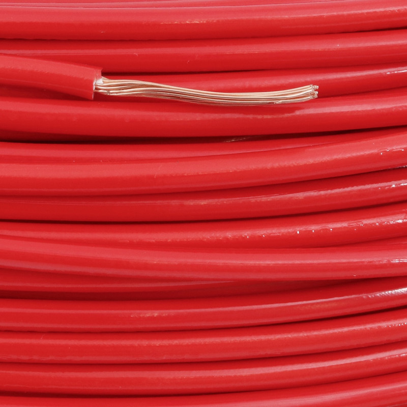  Cabo Flex 2,5mm Vermelho C/100m - Sil